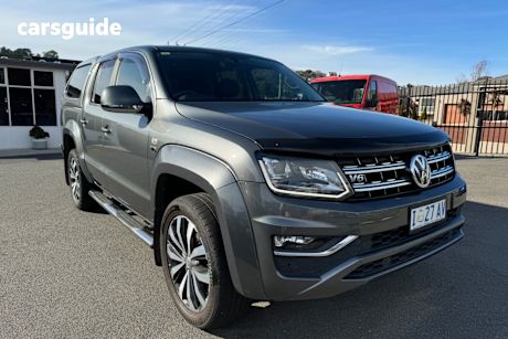 Grey 2019 Volkswagen Amarok Dual Cab Utility V6 Tdi 550 Highline