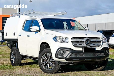 White 2020 Mercedes-Benz X250 Dual Cab Pick-up D Progressive (4Matic)