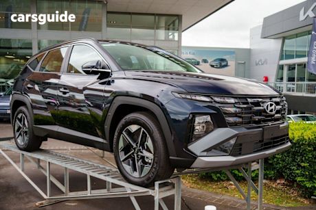 Blue 2025 Hyundai Tucson Wagon Hybrid (fwd)