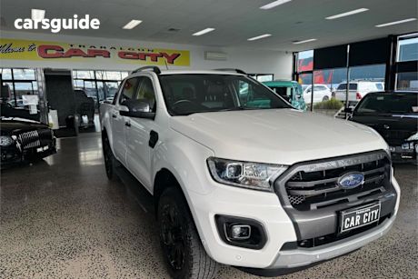 White 2020 Ford Ranger Double Cab Pick Up Wildtrak 2.0 (4X4)