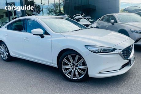 White 2024 Mazda 6 Sedan G35 Atenza