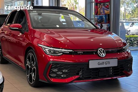 Red 2025 Volkswagen Golf Hatchback GTI