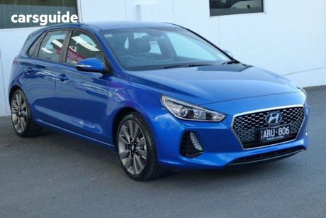 Blue 2017 Hyundai I30 Hatchback SR