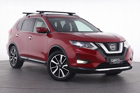 Red 2020 Nissan X-Trail Wagon TI (4X4)