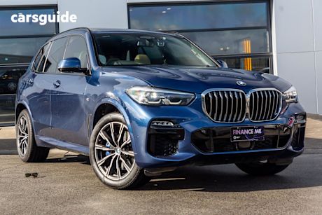 Blue 2021 BMW X5 Wagon xDrive30d Steptronic xLine