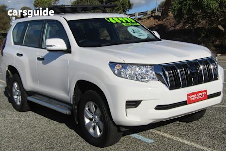 White 2023 Toyota Landcruiser Prado Wagon GX 7 Seat