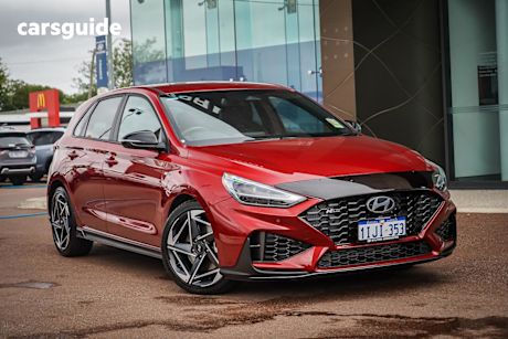 Red 2024 Hyundai I30 Hatchback N Line Mhev