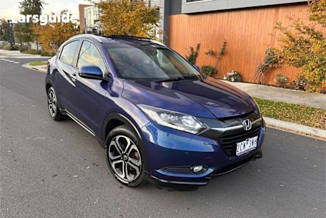 Blue 2017 Honda HR-V Wagon VTI-L