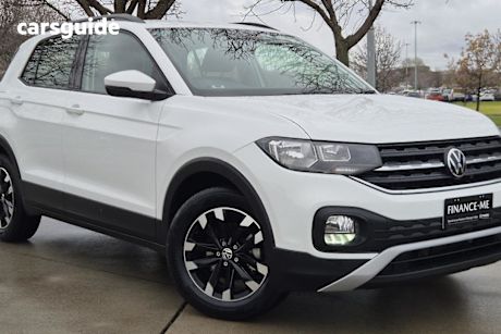 White 2023 Volkswagen T-Cross Wagon 85TSI DSG Life