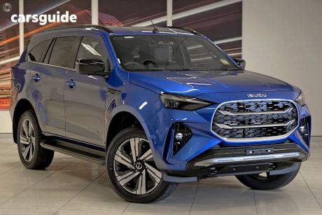 Blue 2025 Isuzu MU-X Wagon LS-T (4X4)