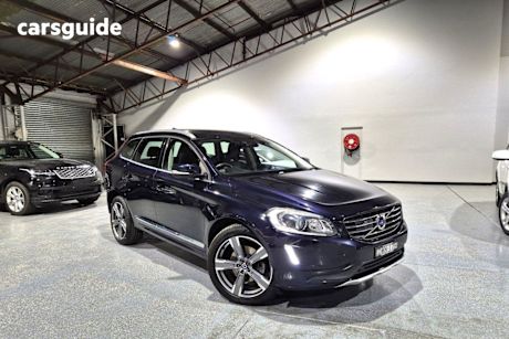 Blue 2017 Volvo XC60 Wagon D5 LUXURY DZ MY17