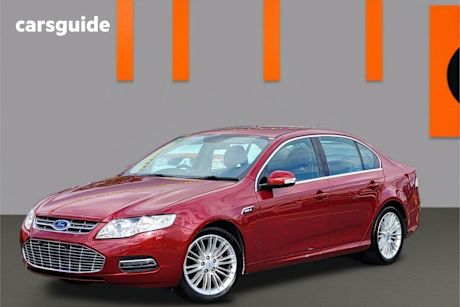 Red 2013 Ford Falcon Sedan G6E Ecoboost