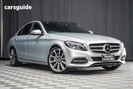 Silver 2015 Mercedes-Benz C250 Sedan Bluetec