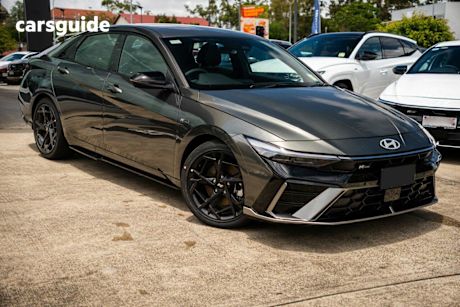Grey 2025 Hyundai I30 Sedan N Line