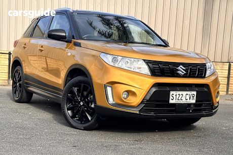 Yellow 2022 Suzuki Vitara Wagon Shadow