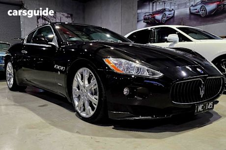 Black 2009 Maserati Granturismo Coupe S