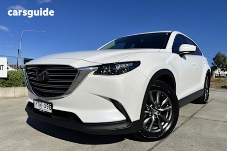 White 2023 Mazda CX-9 Wagon Sport (awd)