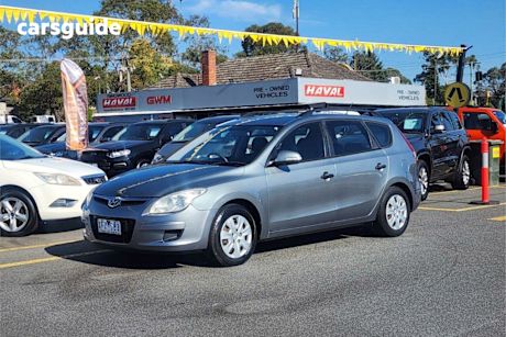 Grey 2009 Hyundai I30 Wagon Cw Sx 2.0