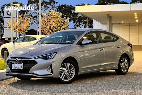 Silver 2020 Hyundai Elantra Sedan Active