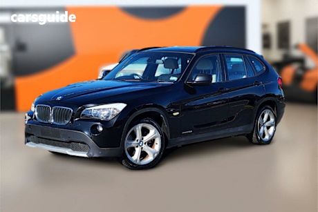 Black 2010 BMW X1 Wagon Xdrive 20D