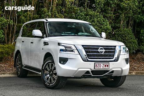 White 2020 Nissan Patrol Wagon TI (4X4)