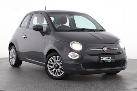 Grey 2018 Fiat 500 Hatchback POP
