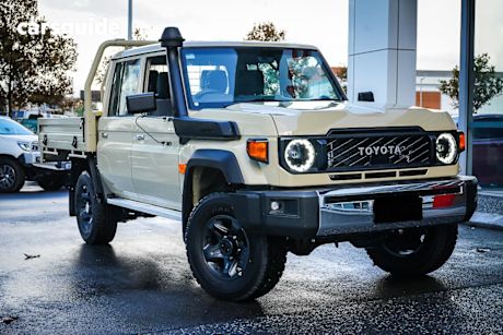 Beige 2025 Toyota Landcruiser OtherCar GXL Double Cab