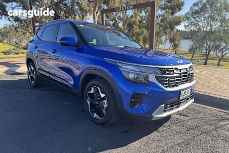 Blue 2025 Kia Seltos Wagon Sport+ (fwd)