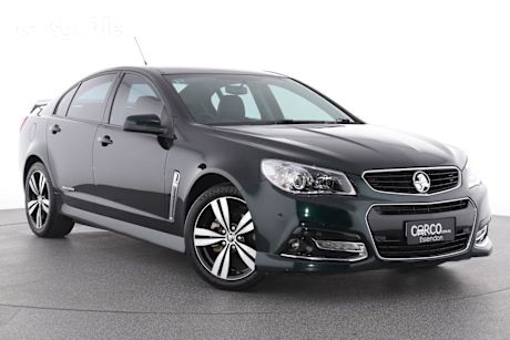 Green 2014 Holden Commodore Sedan SV6 Storm
