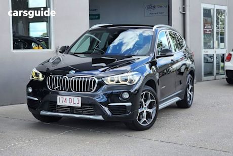 Black 2015 BMW X1 Wagon xDrive20d Steptronic AWD