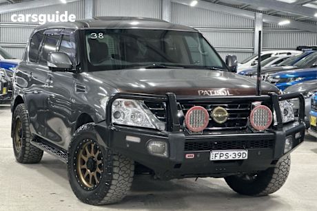 Grey 2019 Nissan Patrol Wagon TI (4X4)