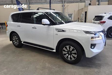 White 2021 Nissan Patrol Wagon TI (4X4)