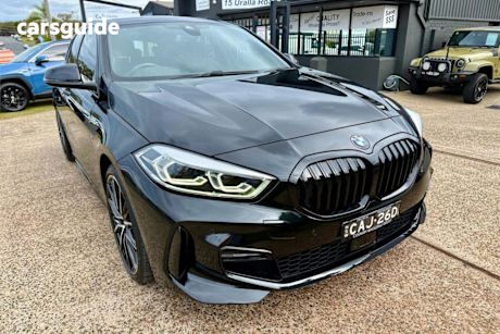 Black 2020 BMW 118I Hatchback M Sport