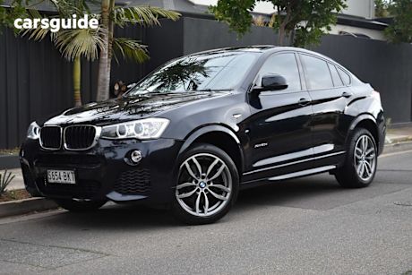 Blue 2015 BMW X4 Coupe Xdrive 20D