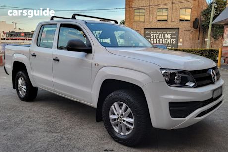 White 2017 Volkswagen Amarok Ute Tray