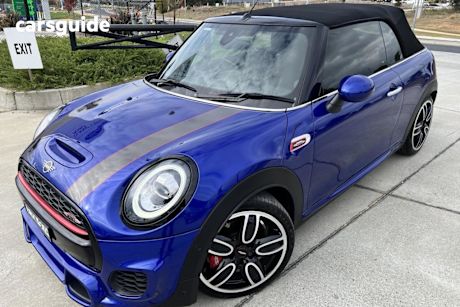 Blue 2018 Mini Convertible Convertible John Cooper Works