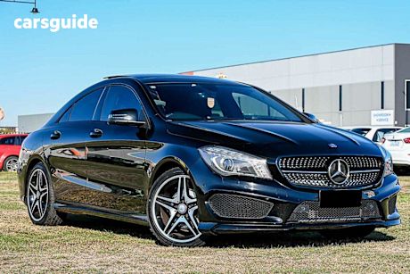 Black 2014 Mercedes-Benz CLA200 Coupe