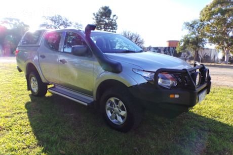 Silver 2016 Mitsubishi Triton Dual Cab Utility GLX (4X4)
