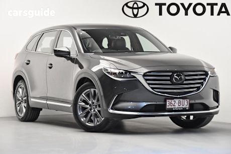 Grey 2021 Mazda CX-9 Wagon GT (fwd)