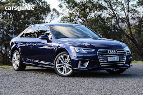 Blue 2019 Audi A4 Sedan 35 Tfsi S Tronic Sport