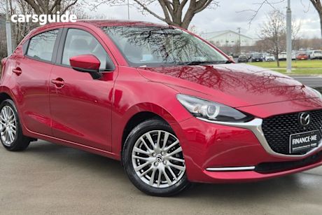 Red 2022 Mazda 2 Hatchback G15 GT