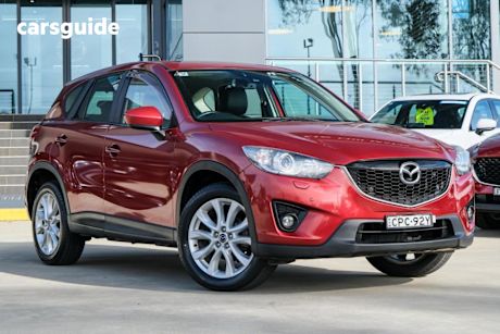 Red 2012 Mazda CX-5 Wagon Grand Tourer (4X4)