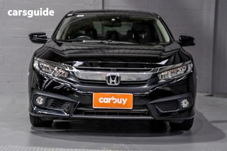 Black 2017 Honda Civic Sedan VTI-LX