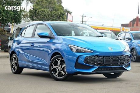 Blue 2024 MG MG3 Hatchback Essence Hybrid+