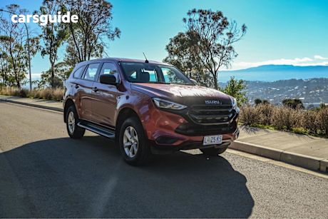 Red 2023 Isuzu MU-X Wagon LS-M (4X4)