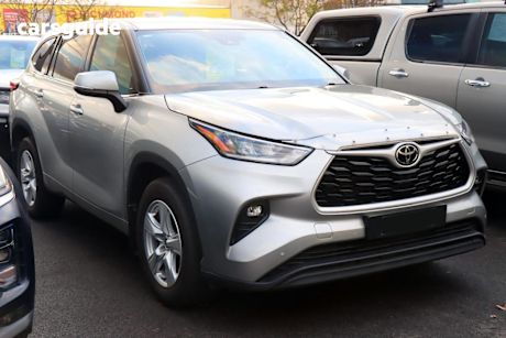 Silver 2022 Toyota Kluger Wagon GX 2WD