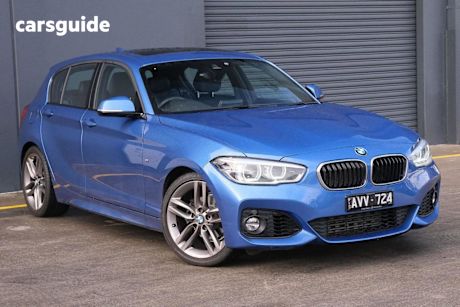 Blue 2018 BMW 118I Hatchback M Sport
