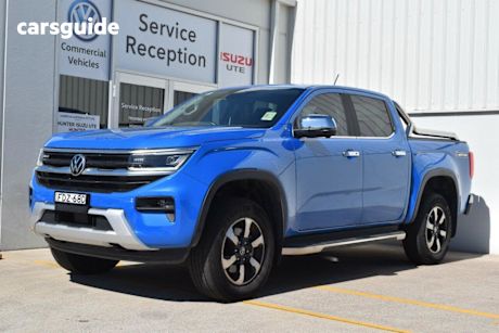Blue 2023 Volkswagen Amarok Dual Cab Utility Style TDI600 4Motion