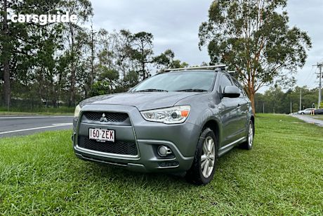 Grey 2010 Mitsubishi ASX Wagon Aspire (4WD)