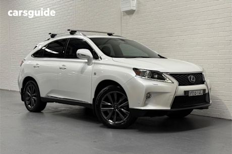 White 2012 Lexus RX450H Wagon F Sport